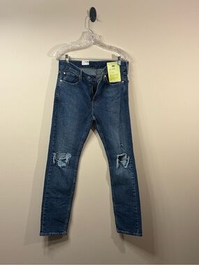 Levi’s 510 Skinny distressed jeans — 31 × 30 — NEW WITH TAGS
